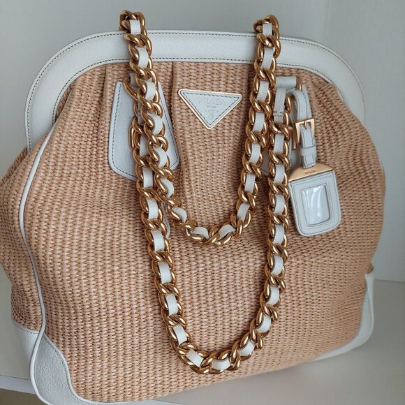 PRADA Raffia Straw Bag - Picture 7 of 16